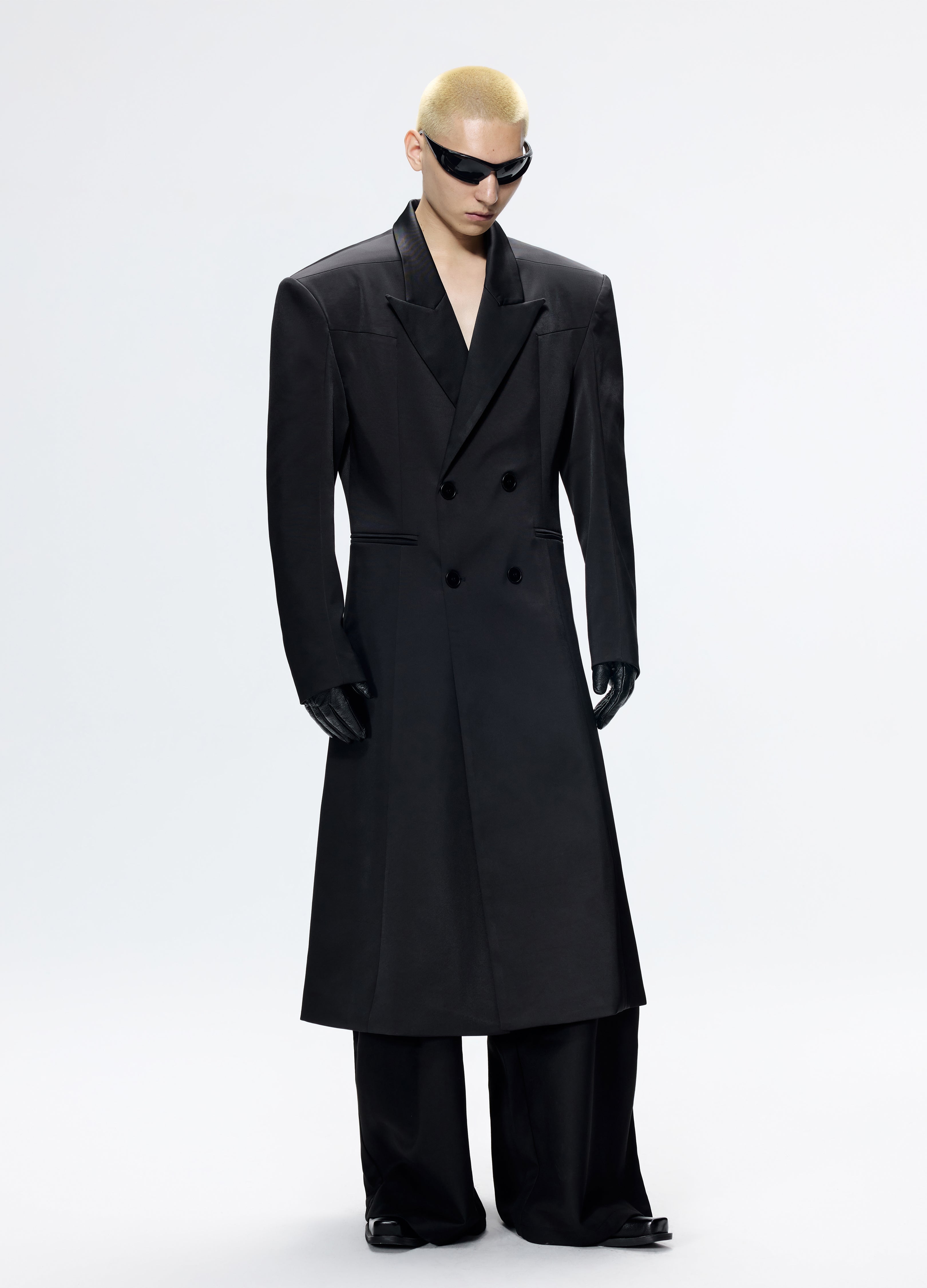 25FW HOURGLASS TAILORED WOOL COAT