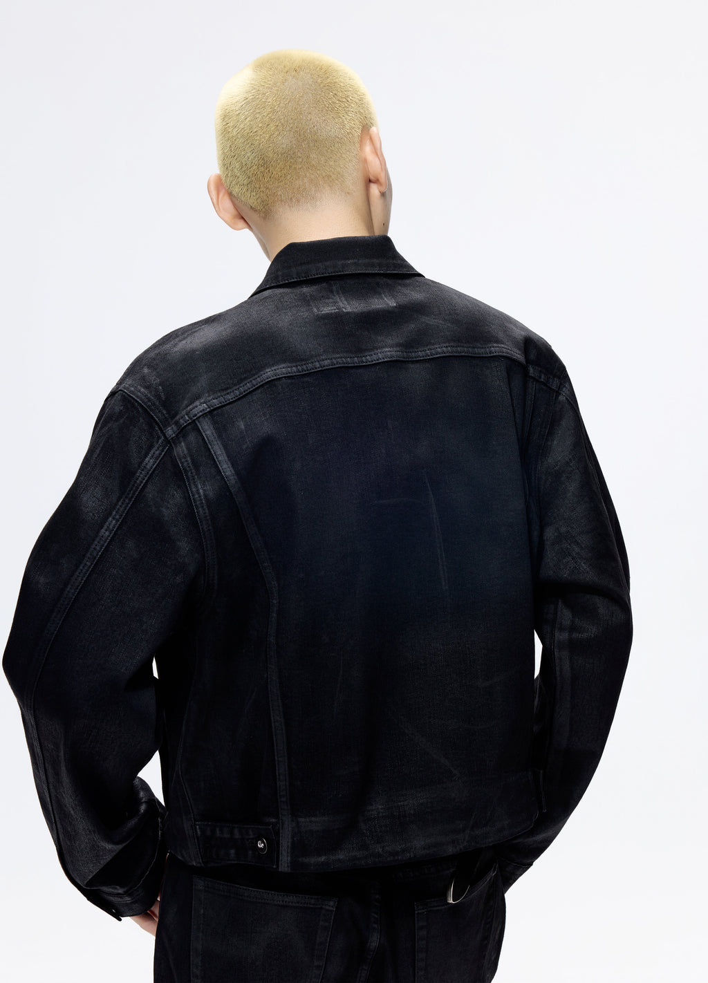 25FW HAND-WAXED DENIM JACKET