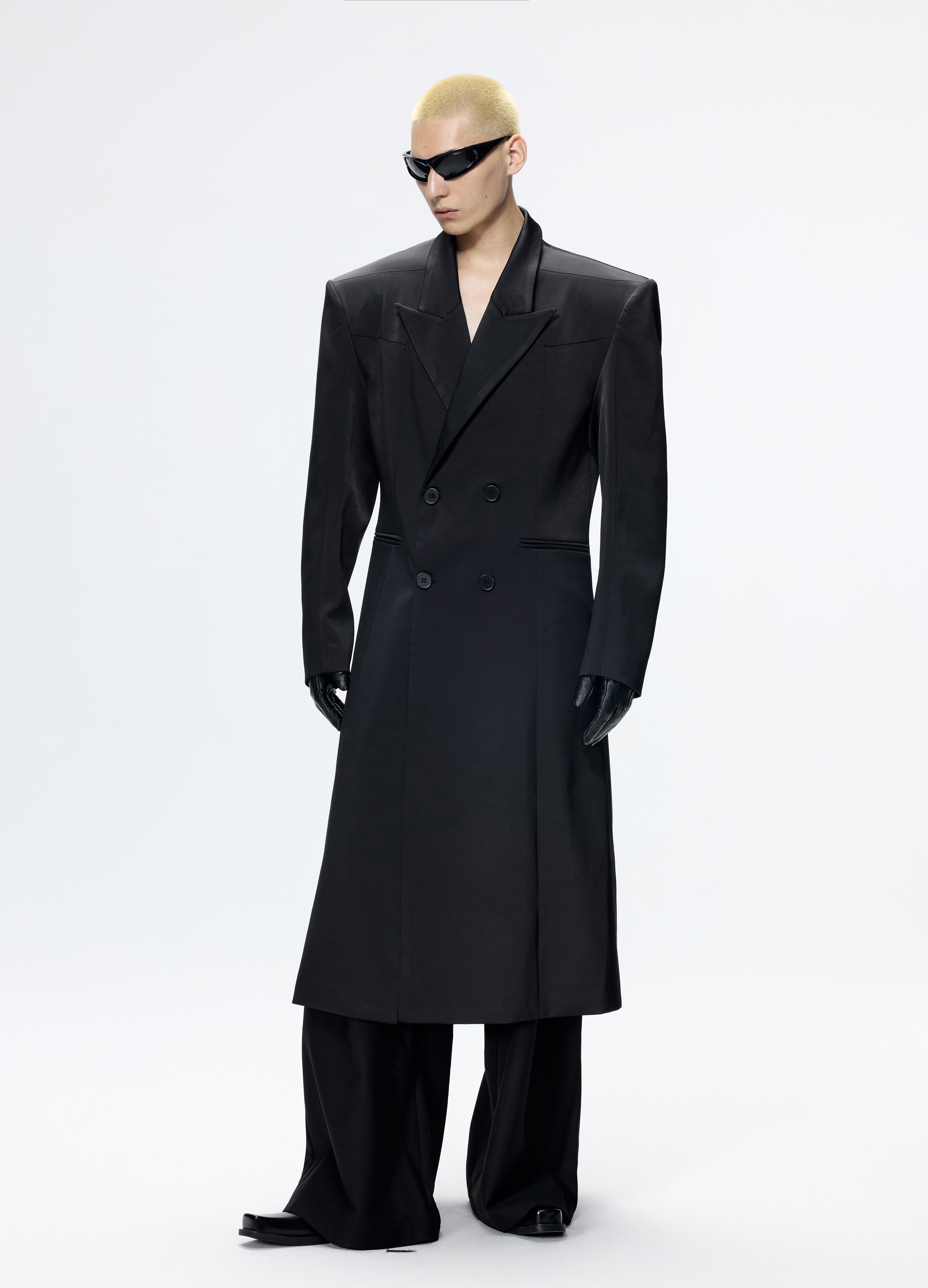 25FW HOURGLASS TAILORED WOOL COAT