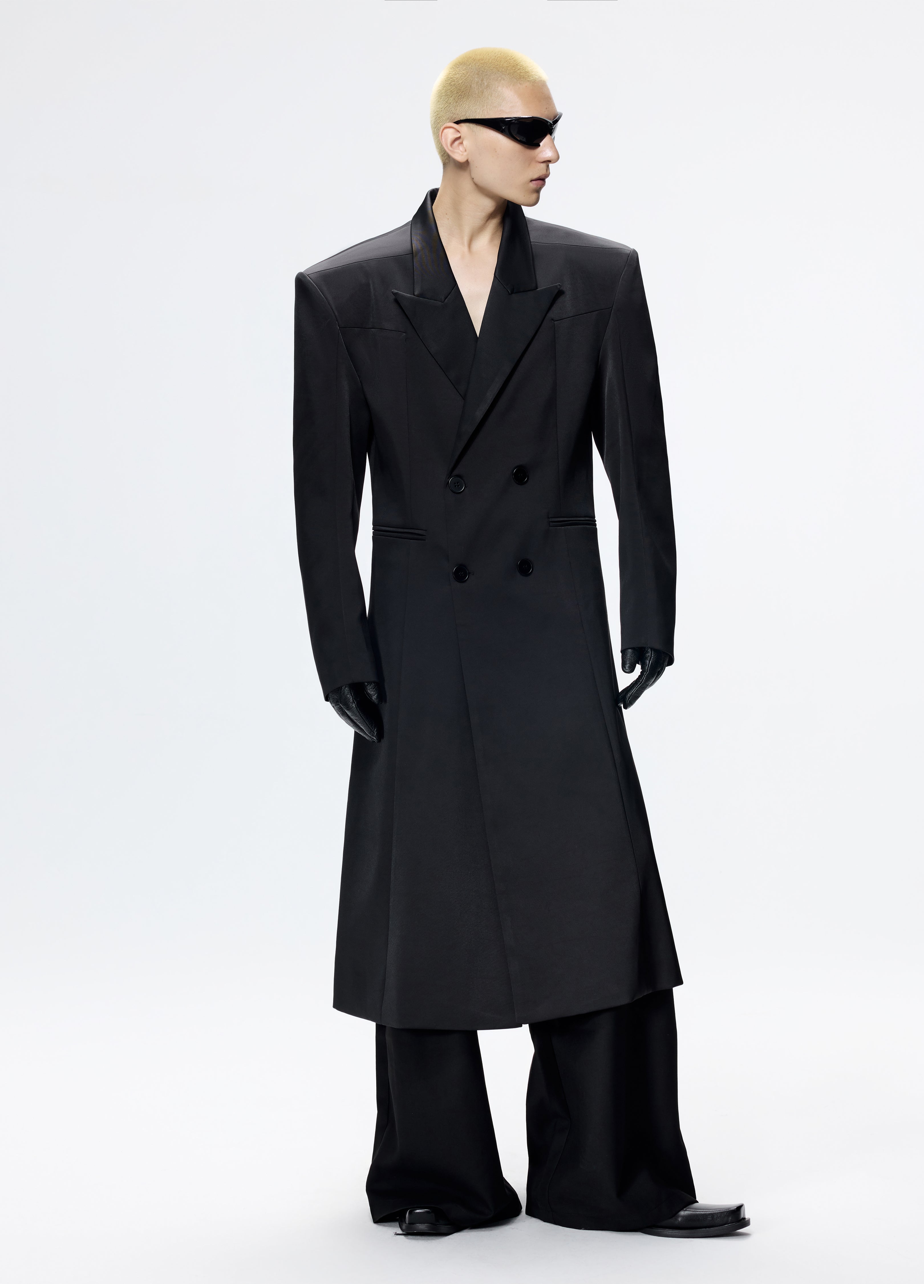 25FW HOURGLASS TAILORED WOOL COAT
