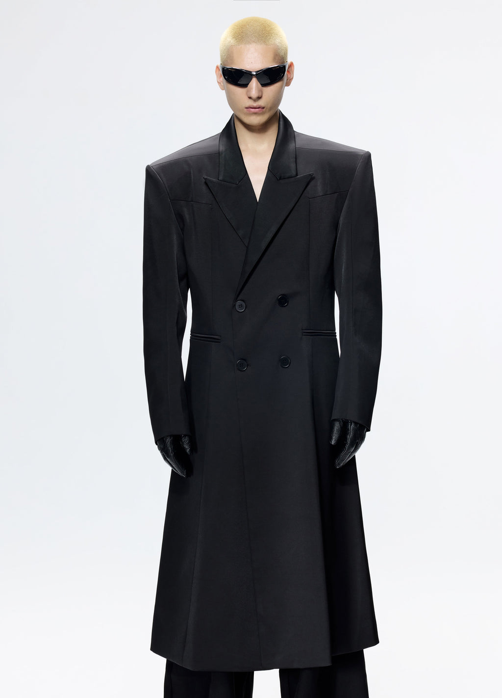 25FW HOURGLASS TAILORED WOOL COAT