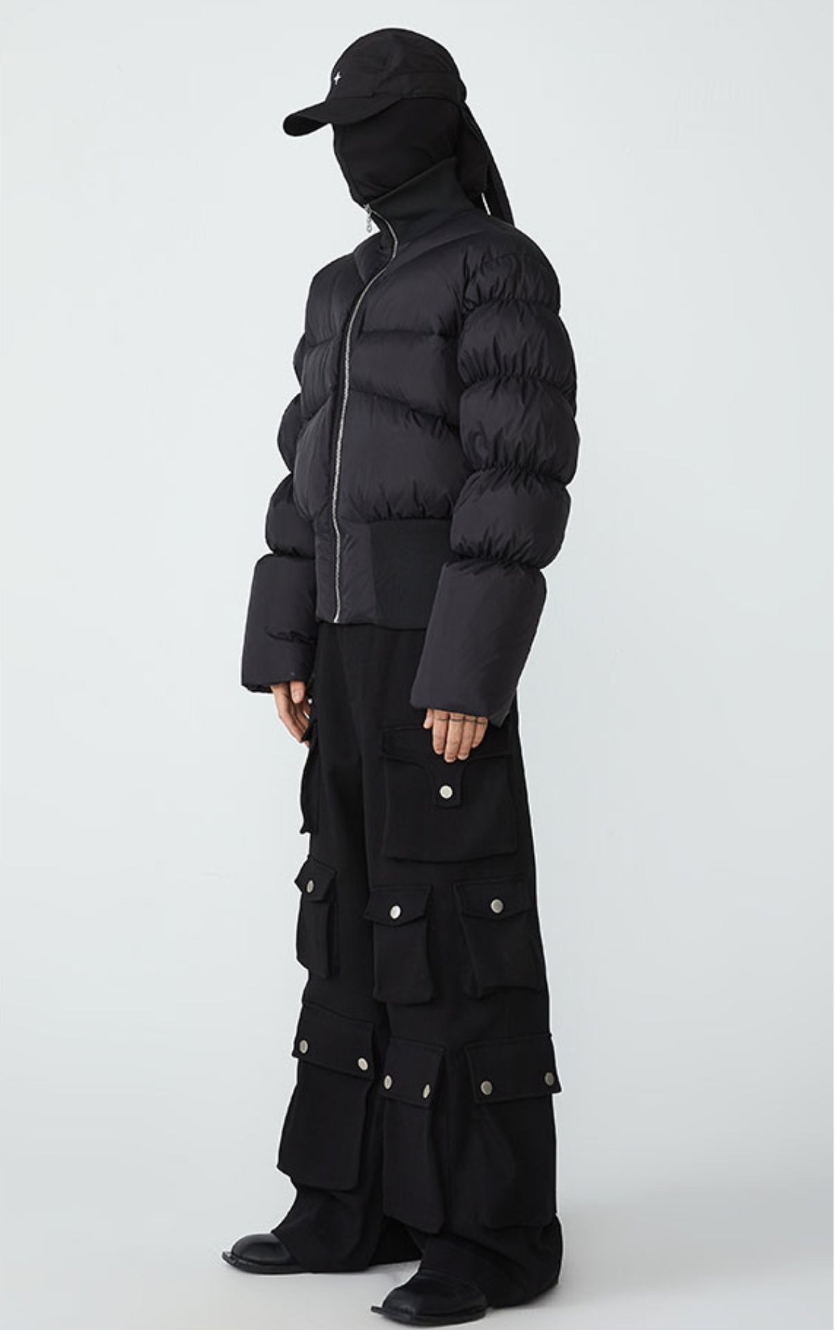 22FW Nocturnal Eclipse Crop Puffer