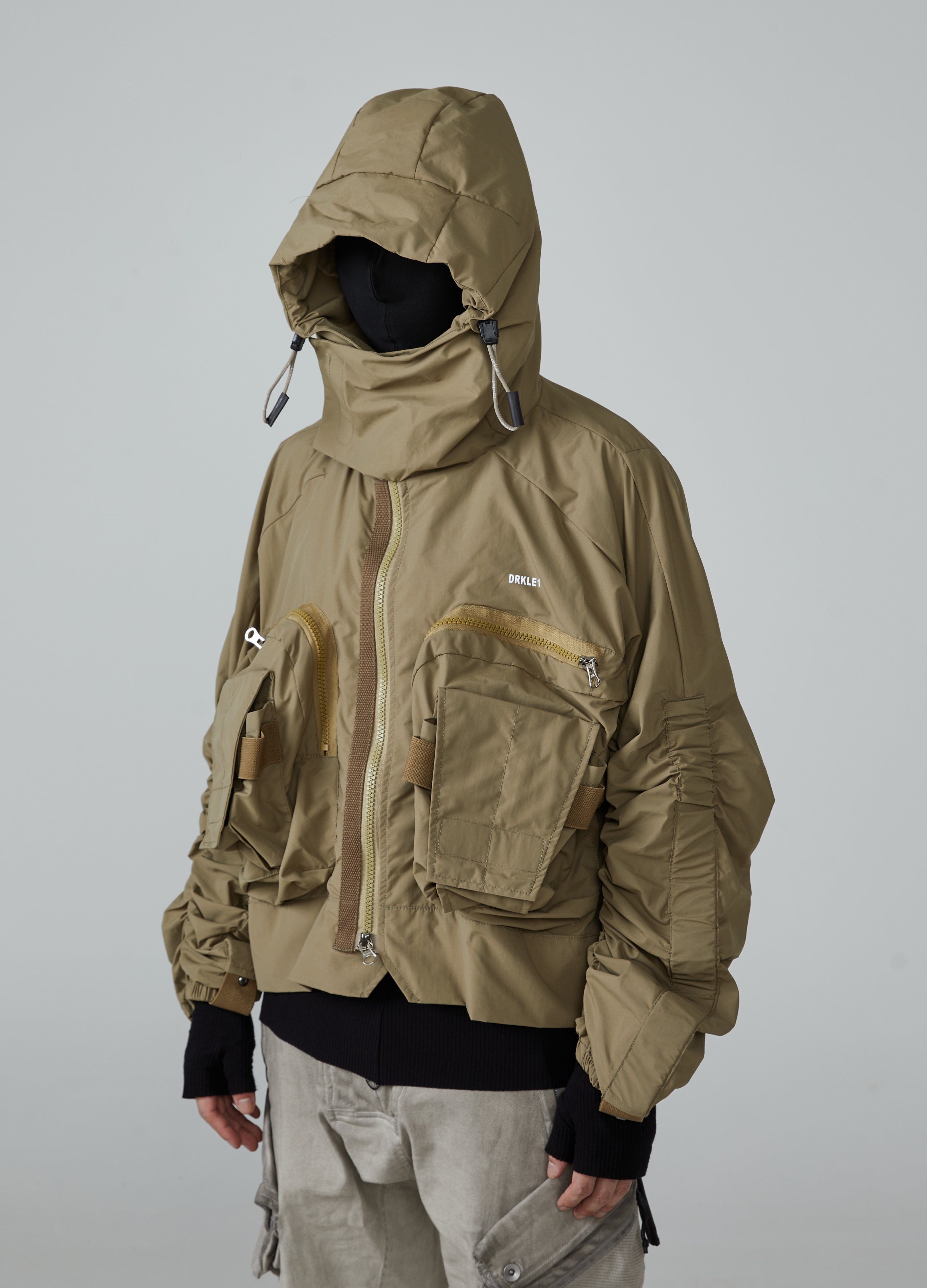 Wasteland Multi-Functional Hooded Windbreaker