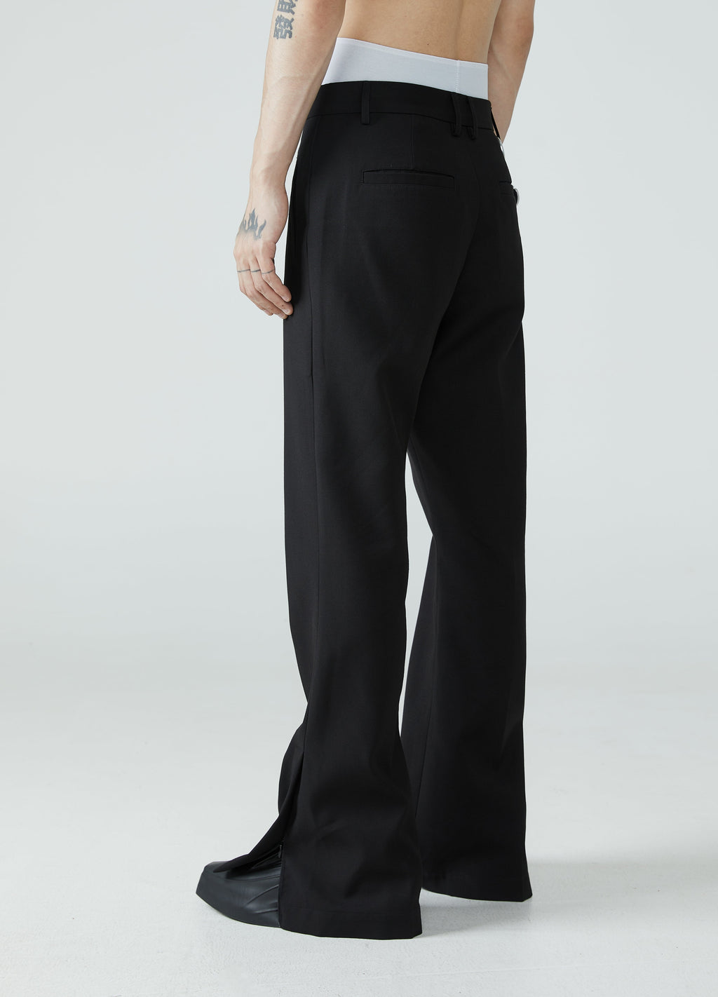 Pantalon à fente micro-botte 23FW 