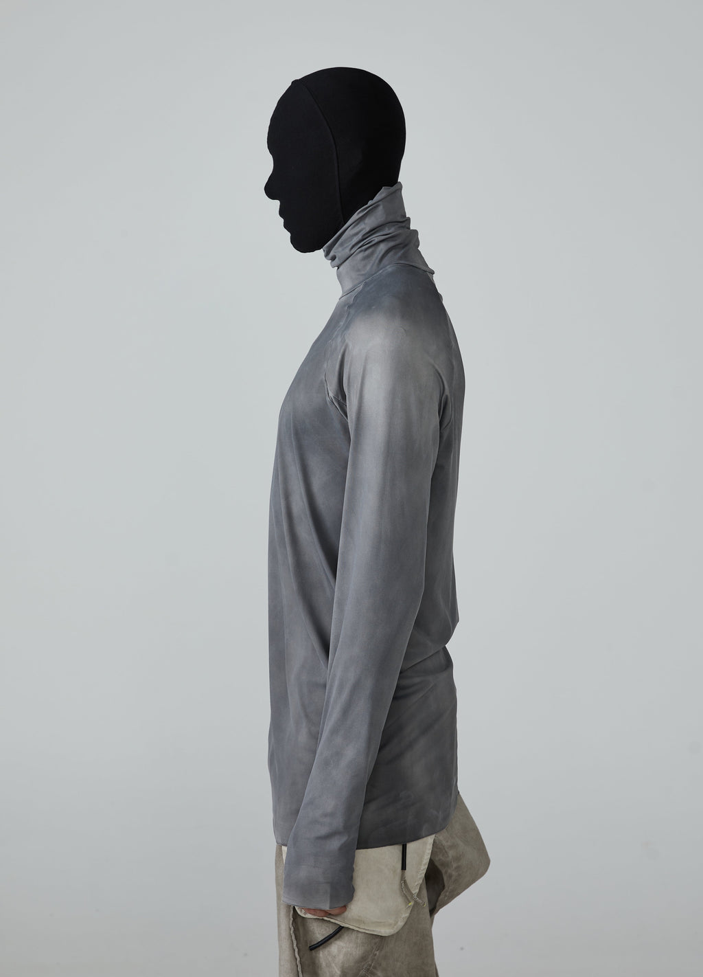 23FW Graphite Edge Slim High-Neck Tee