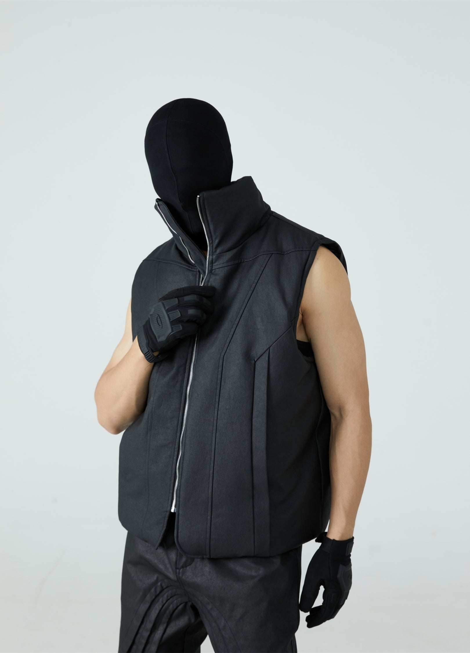 23FW Waxed Cotton Vest