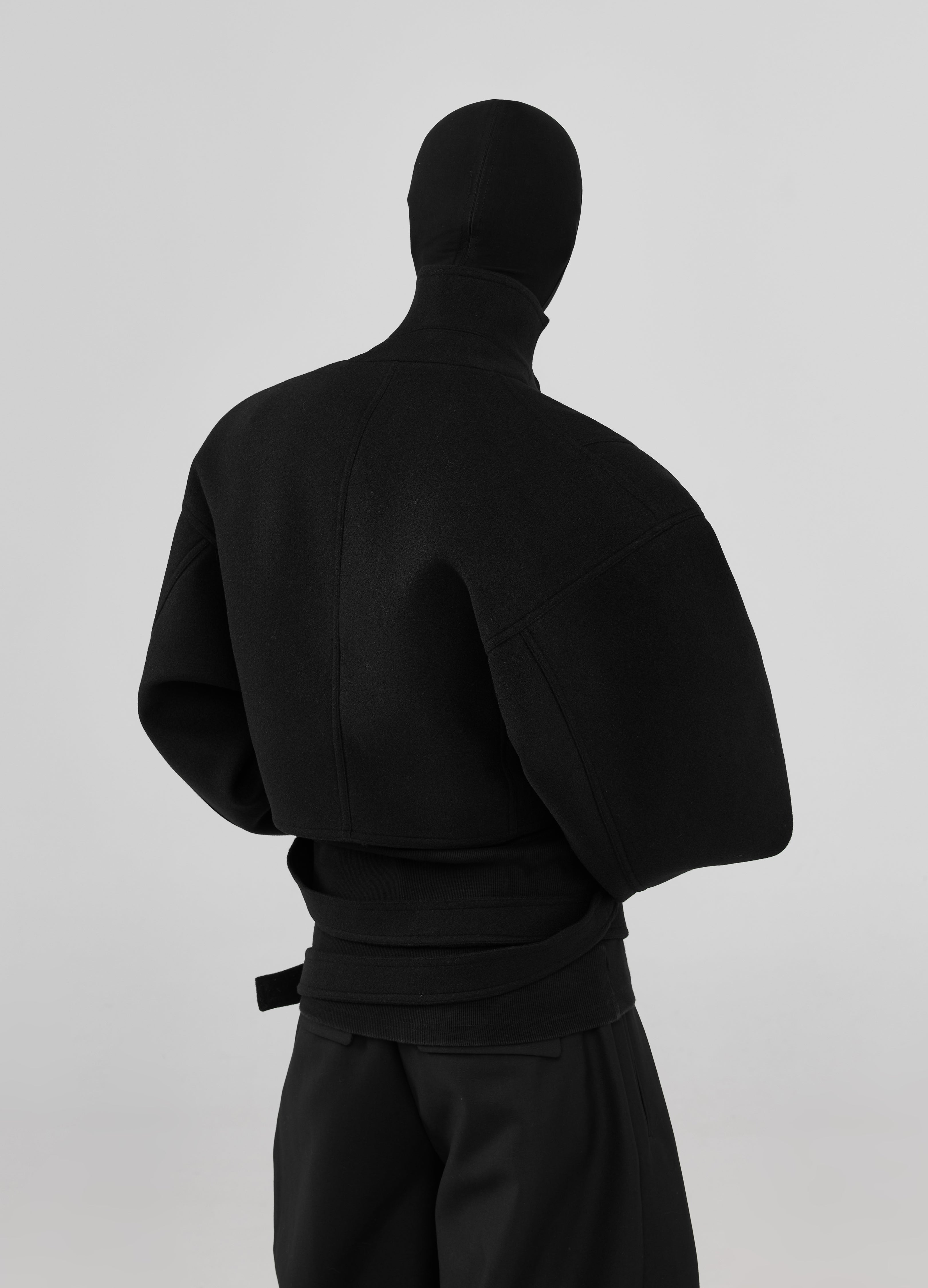 24FW Rogue Wrap-Around Cropped Jacket