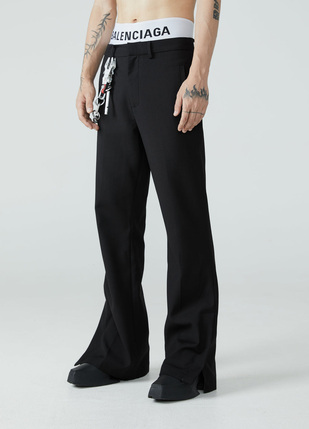 Pantalon à fente micro-botte 23FW 