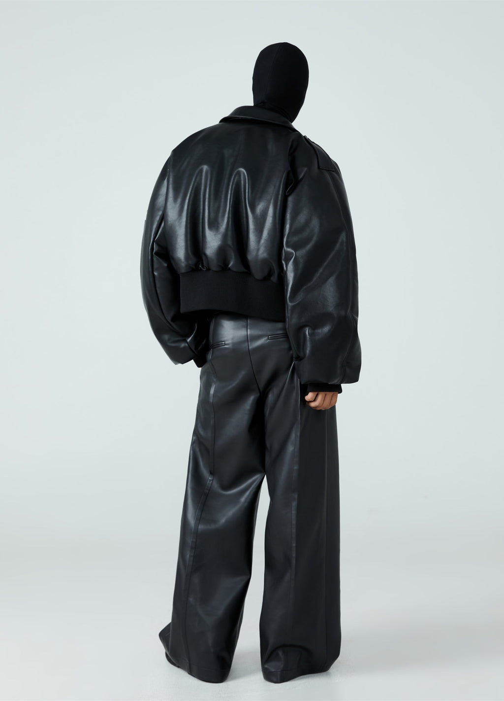 23FW Guardian PU Leather Down Jacket