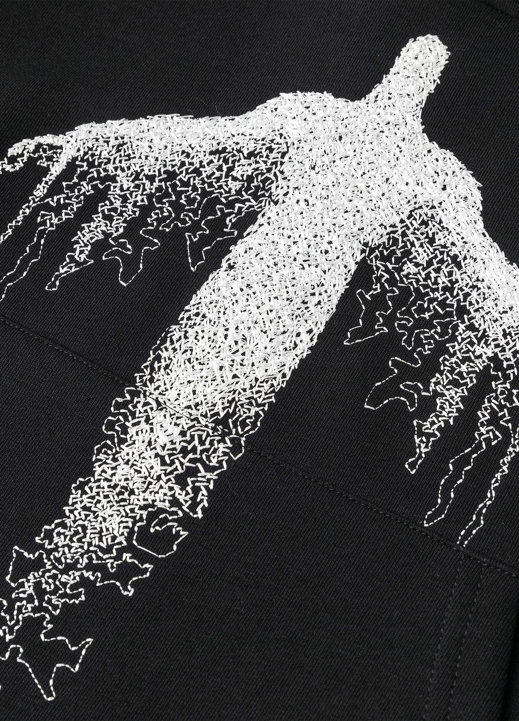 23SS Ethereal Guardian Cropped Hoodie