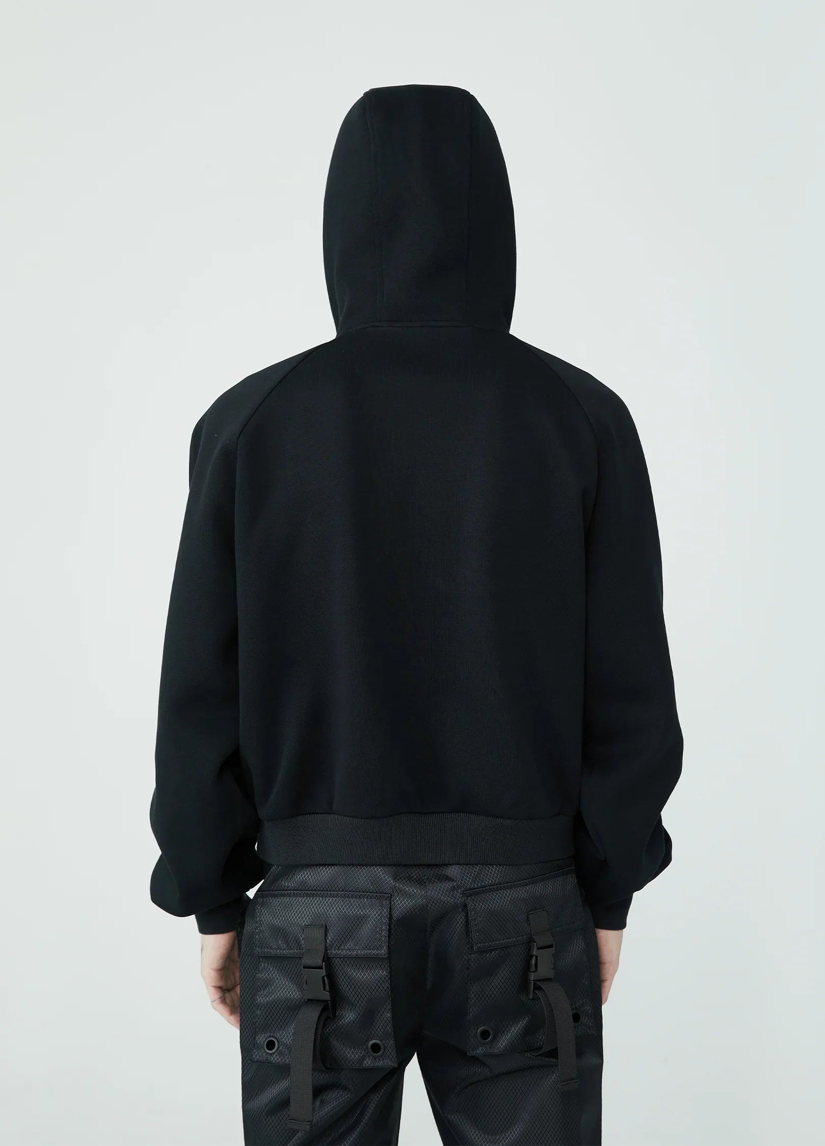23SS Ethereal Guardian Cropped Hoodie