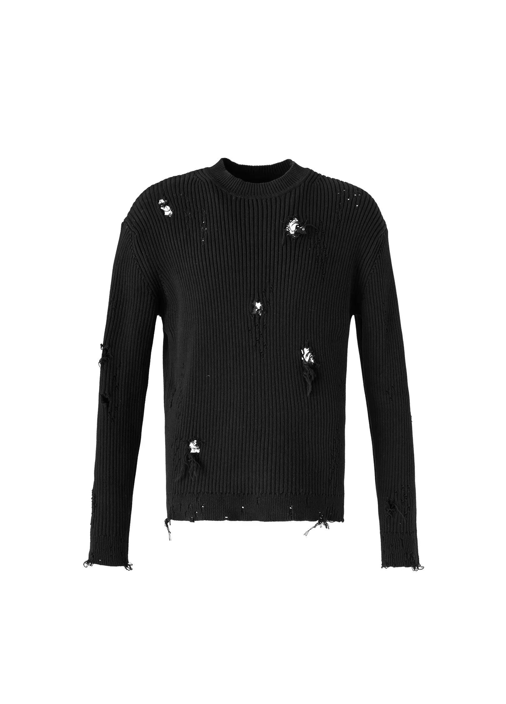 22FW Frayed Harmony Knit Sweater