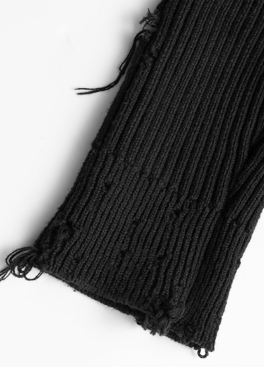 22FW Frayed Harmony Knit Sweater