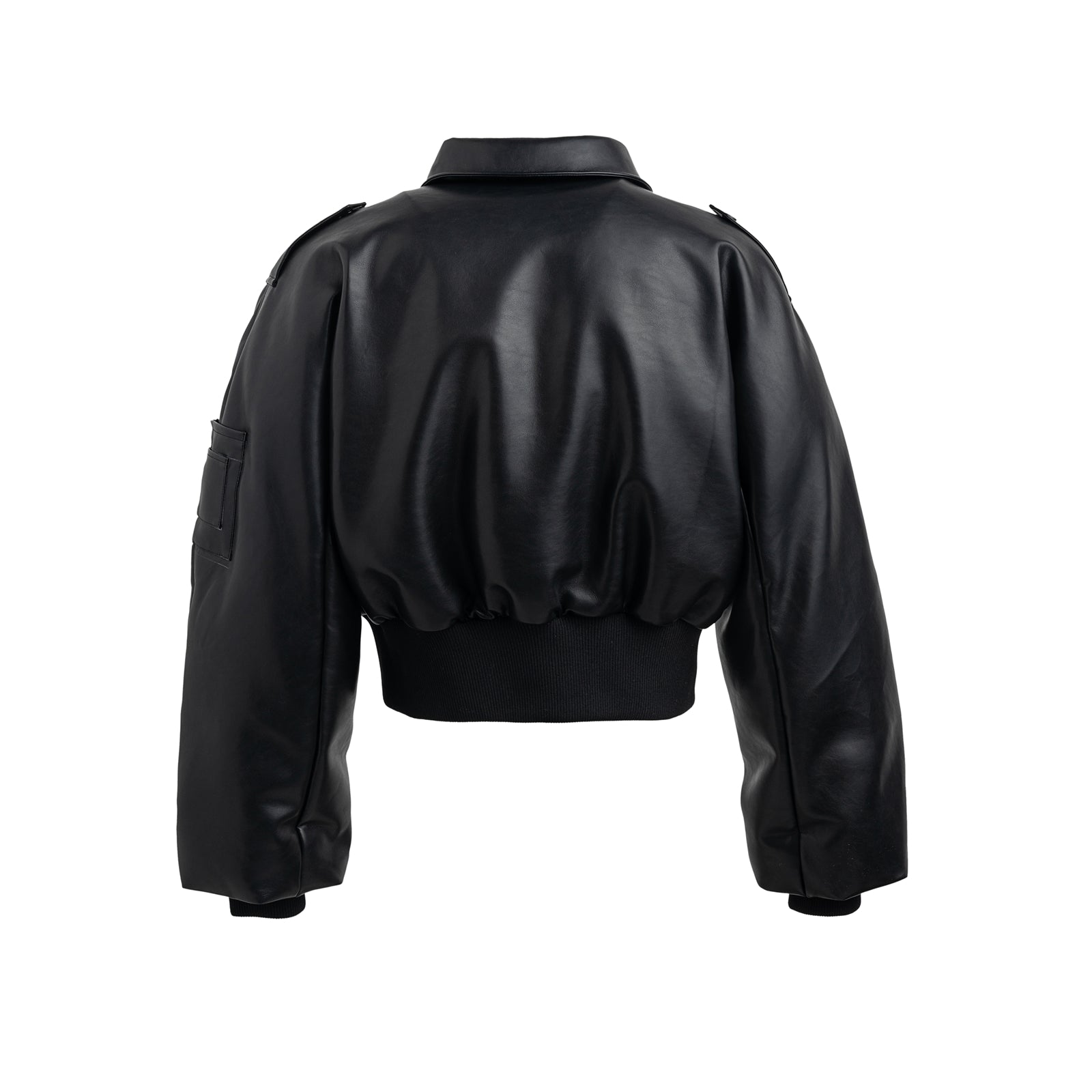 23FW Guardian PU Leather Down Jacket