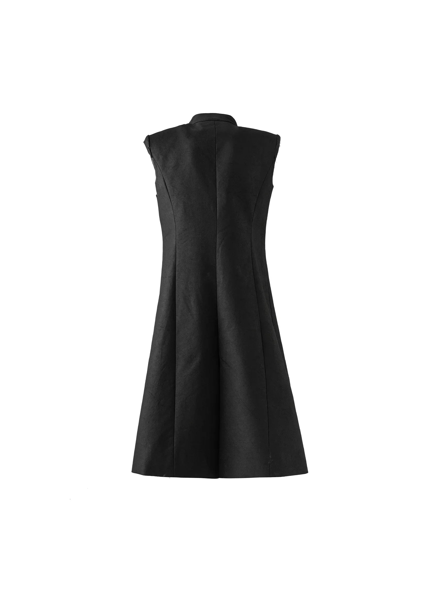 23SS Black Fortress Waxed Overcoat