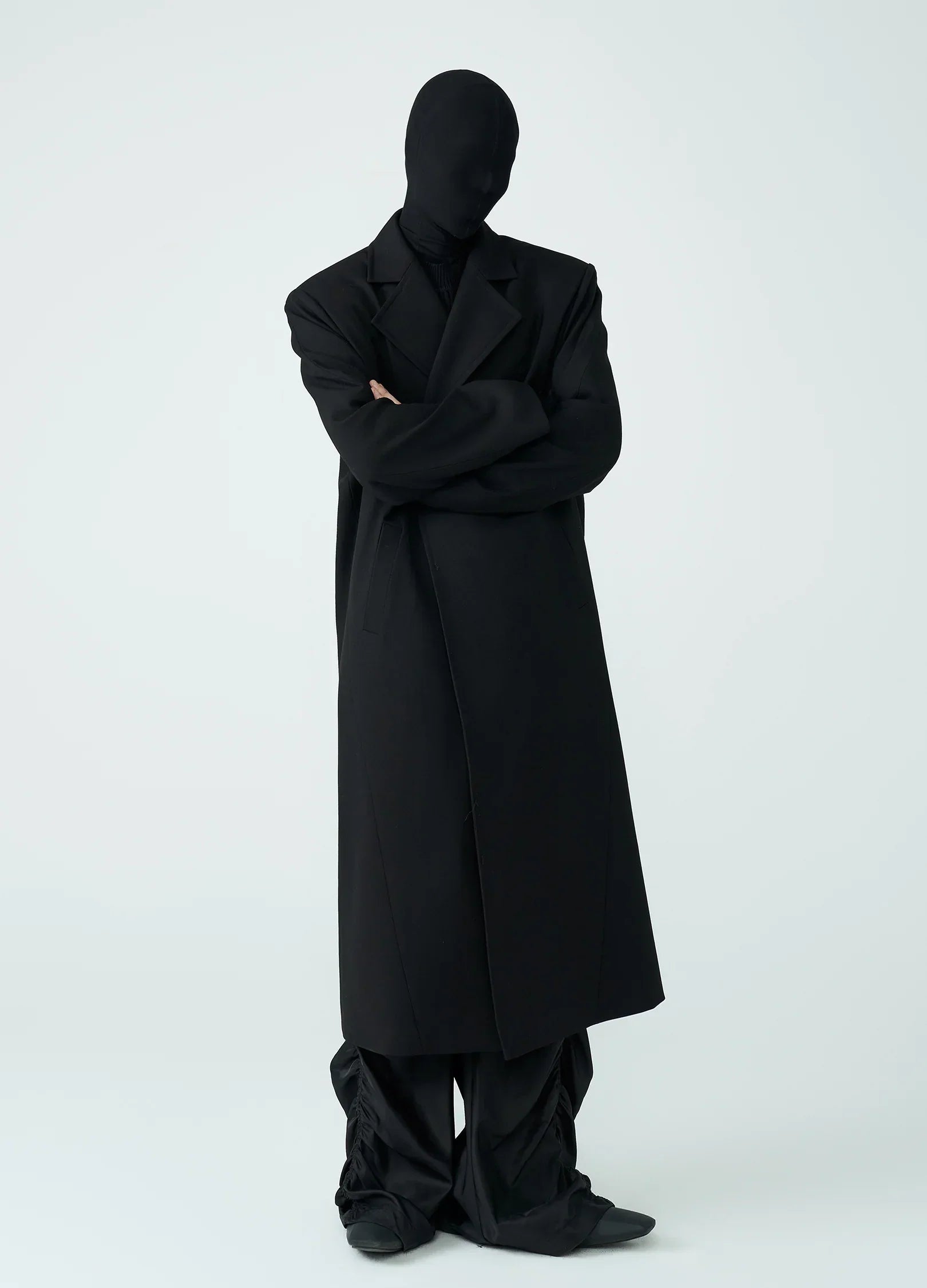 22FW Obsidian Veil Grim Overcoat
