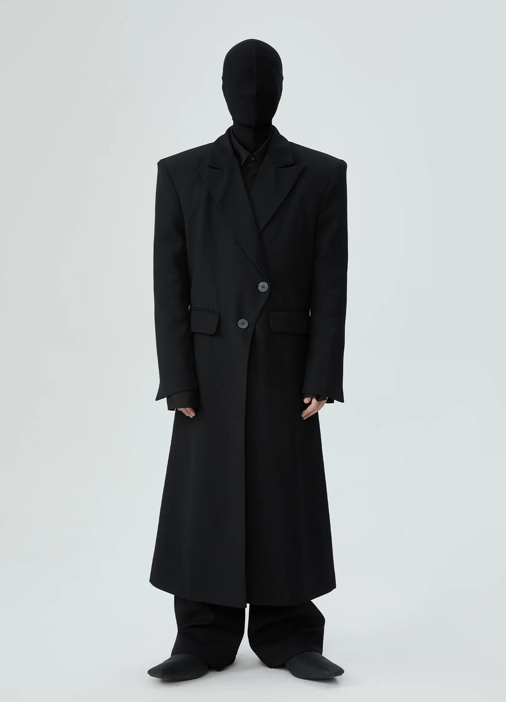 23SS Asymmetry Chic Overcoat
