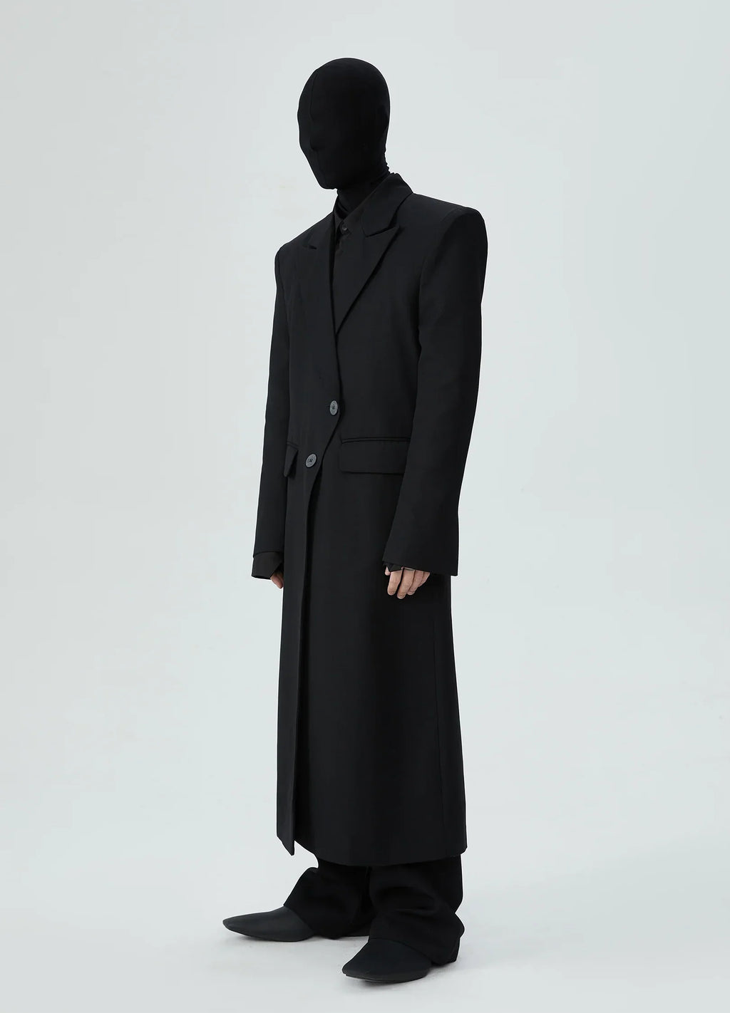23SS Asymmetry Chic Overcoat