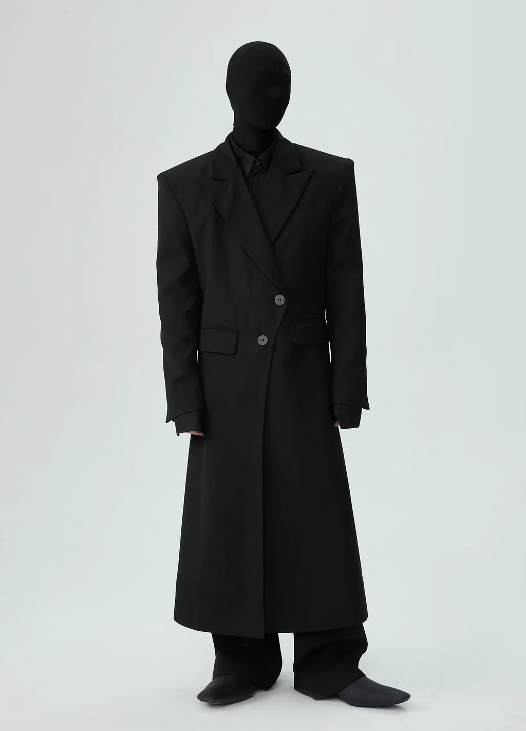 23SS Asymmetry Chic Overcoat