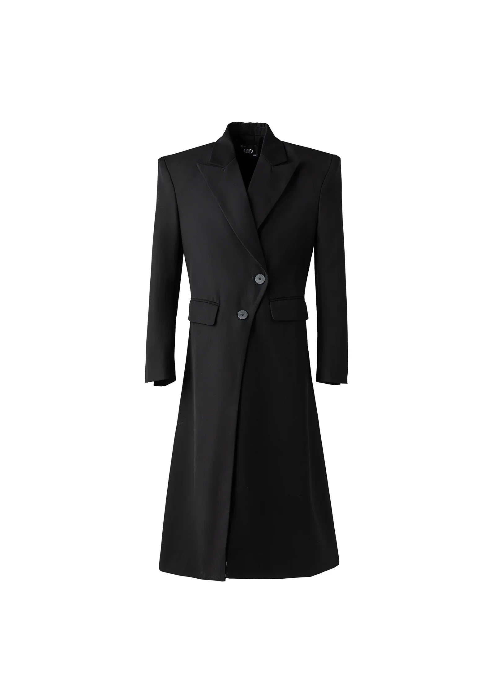 23SS Asymmetry Chic Overcoat