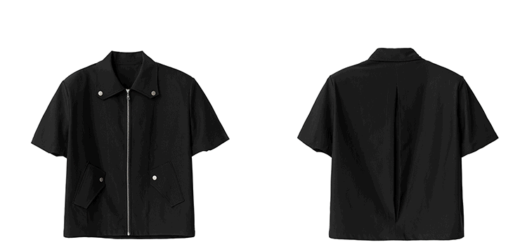 21FW Obsidian Odyssey Zip-Tee