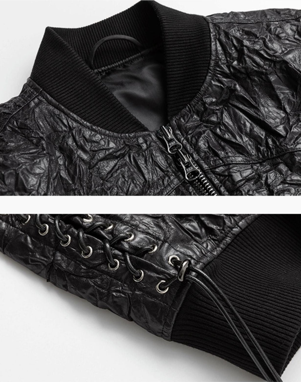 22SS Cracked Embrace Heart Bomber