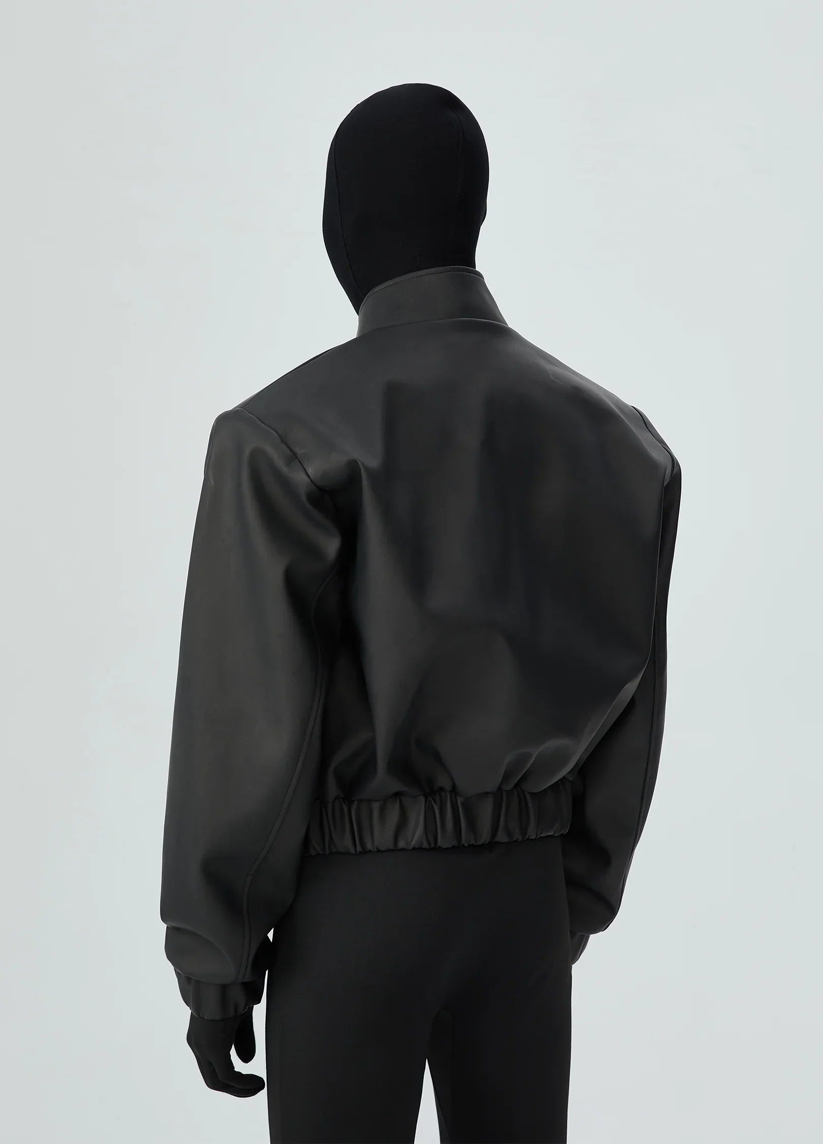 23SS Urban Knight Padded Leather Jacket