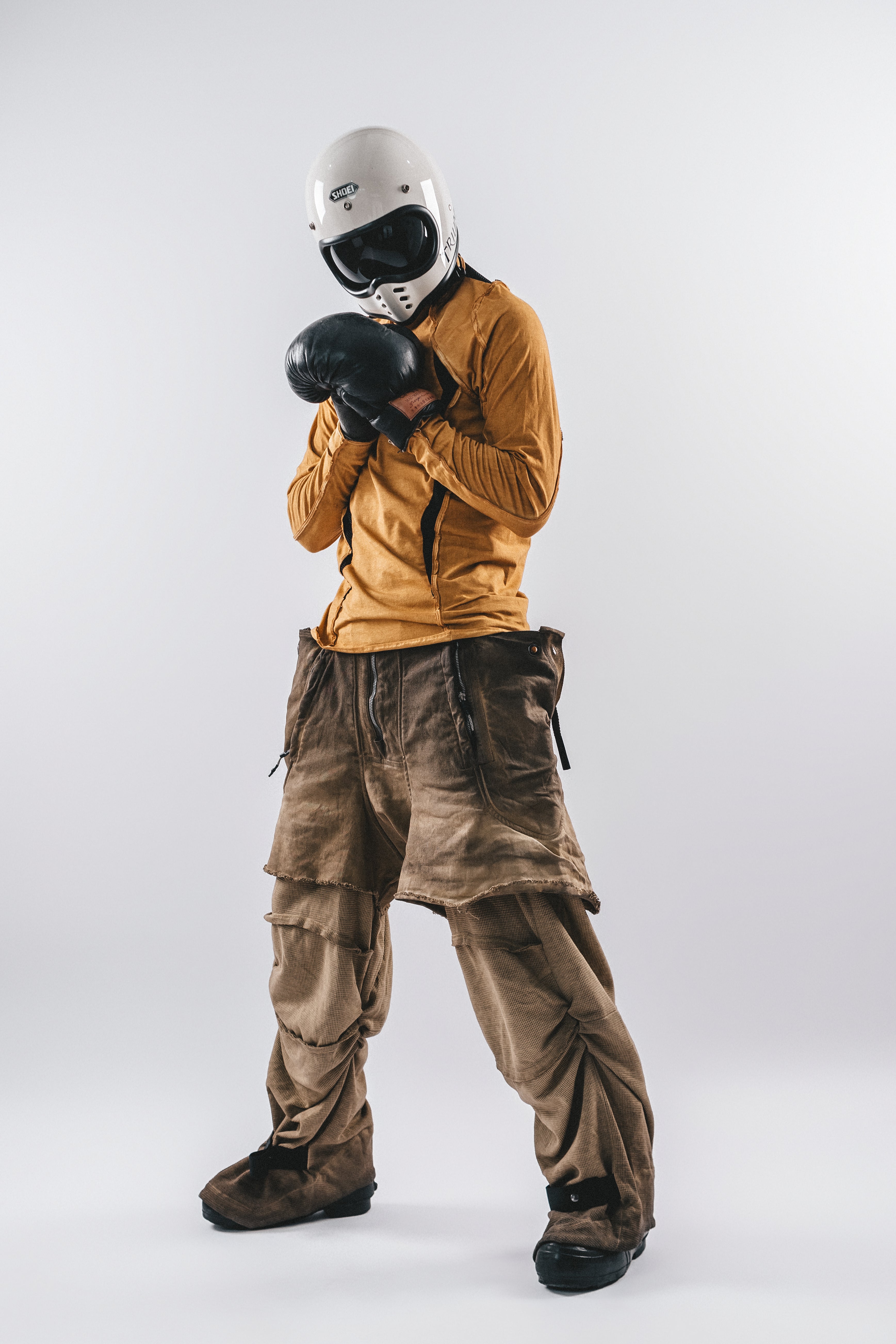 DARKCORE DIRTWASH SPLIT LAYER PANTS