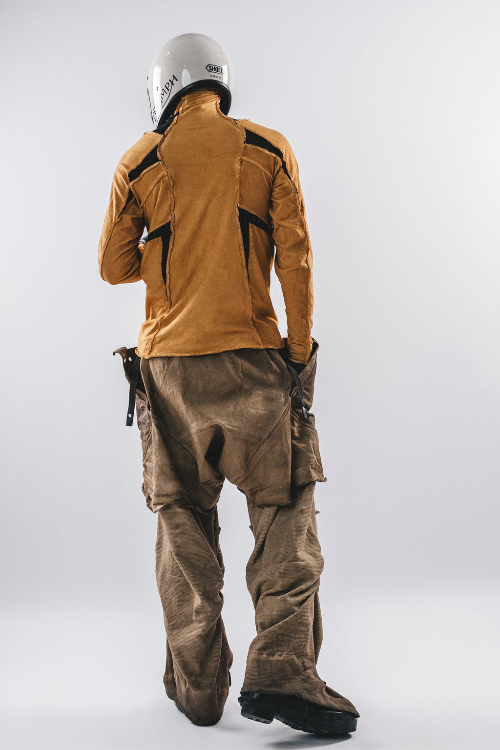 DARKCORE DIRTWASH SPLIT LAYER PANTS
