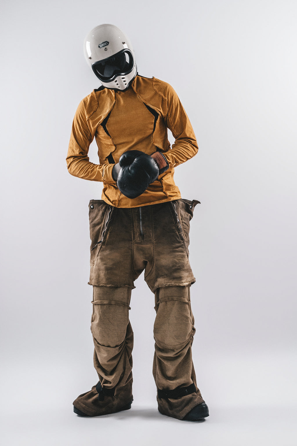 DARKCORE DIRTWASH SPLIT LAYER PANTS