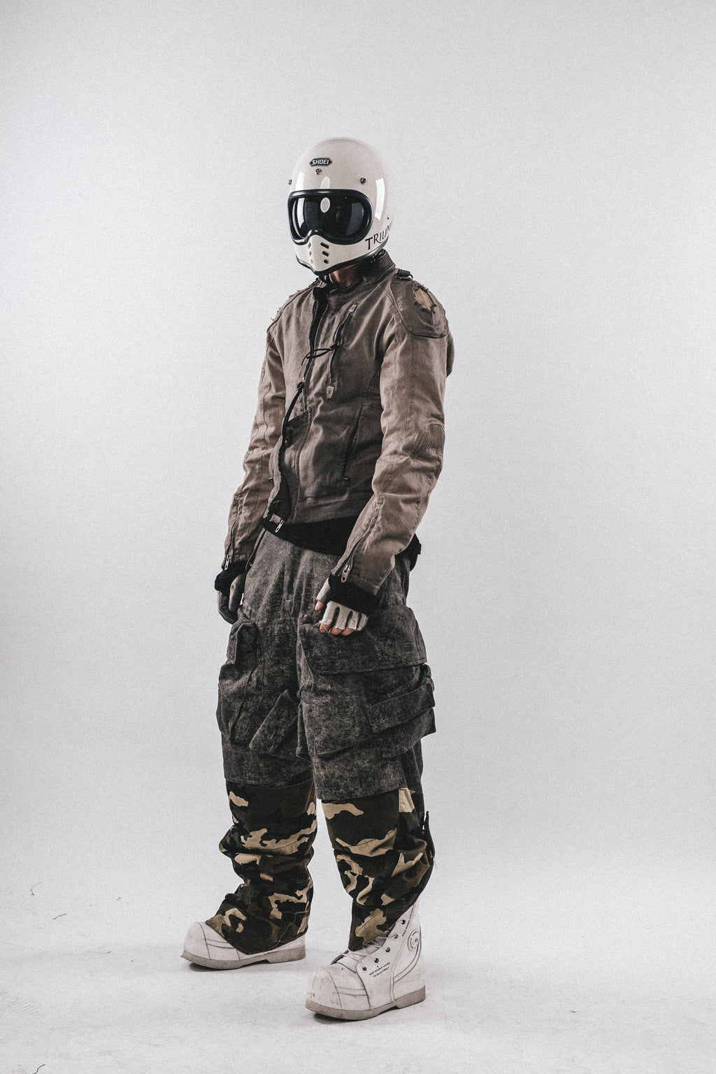 Worn Out Biker Jacket