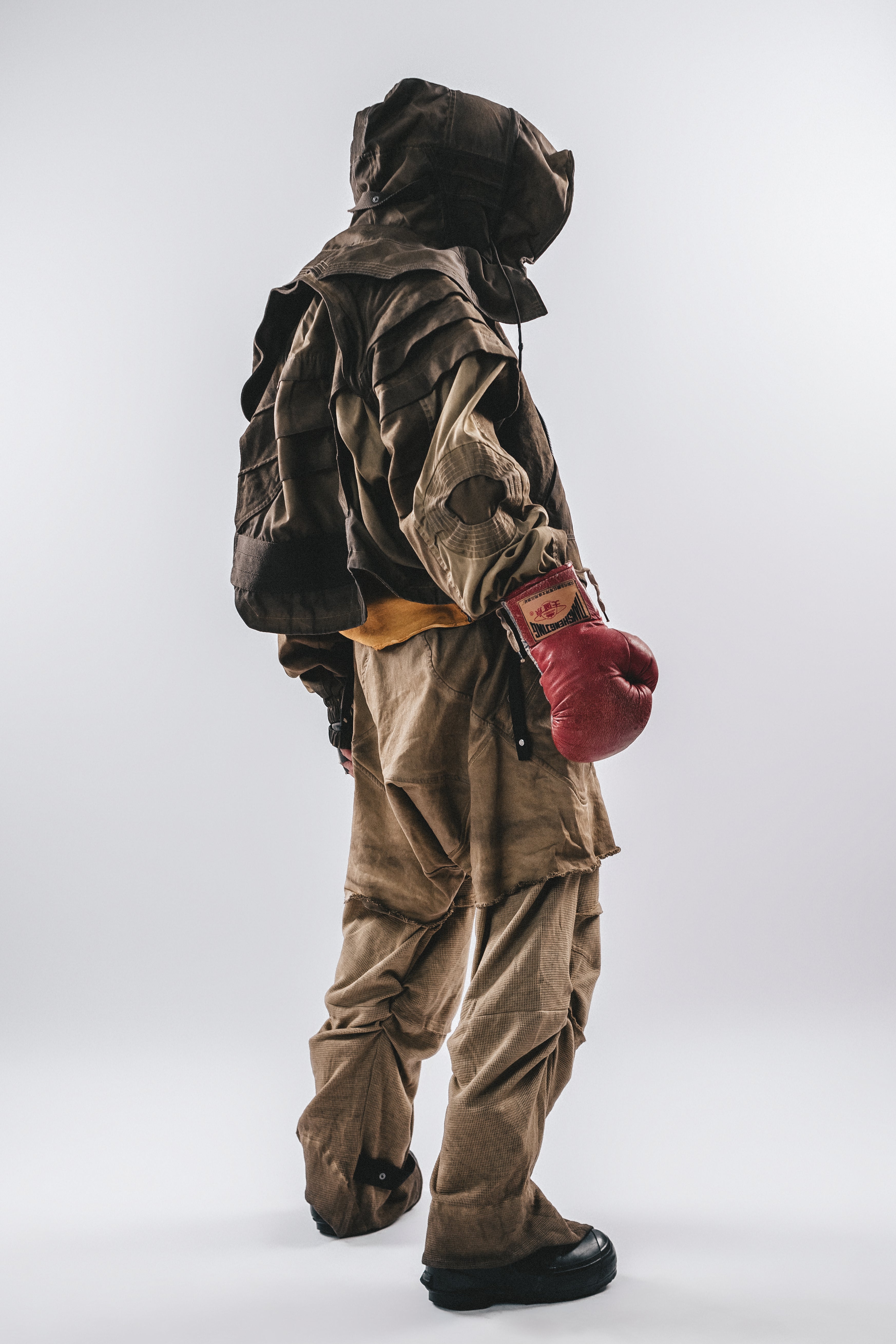 DARKCORE DIRTWASH SPLIT LAYER PANTS