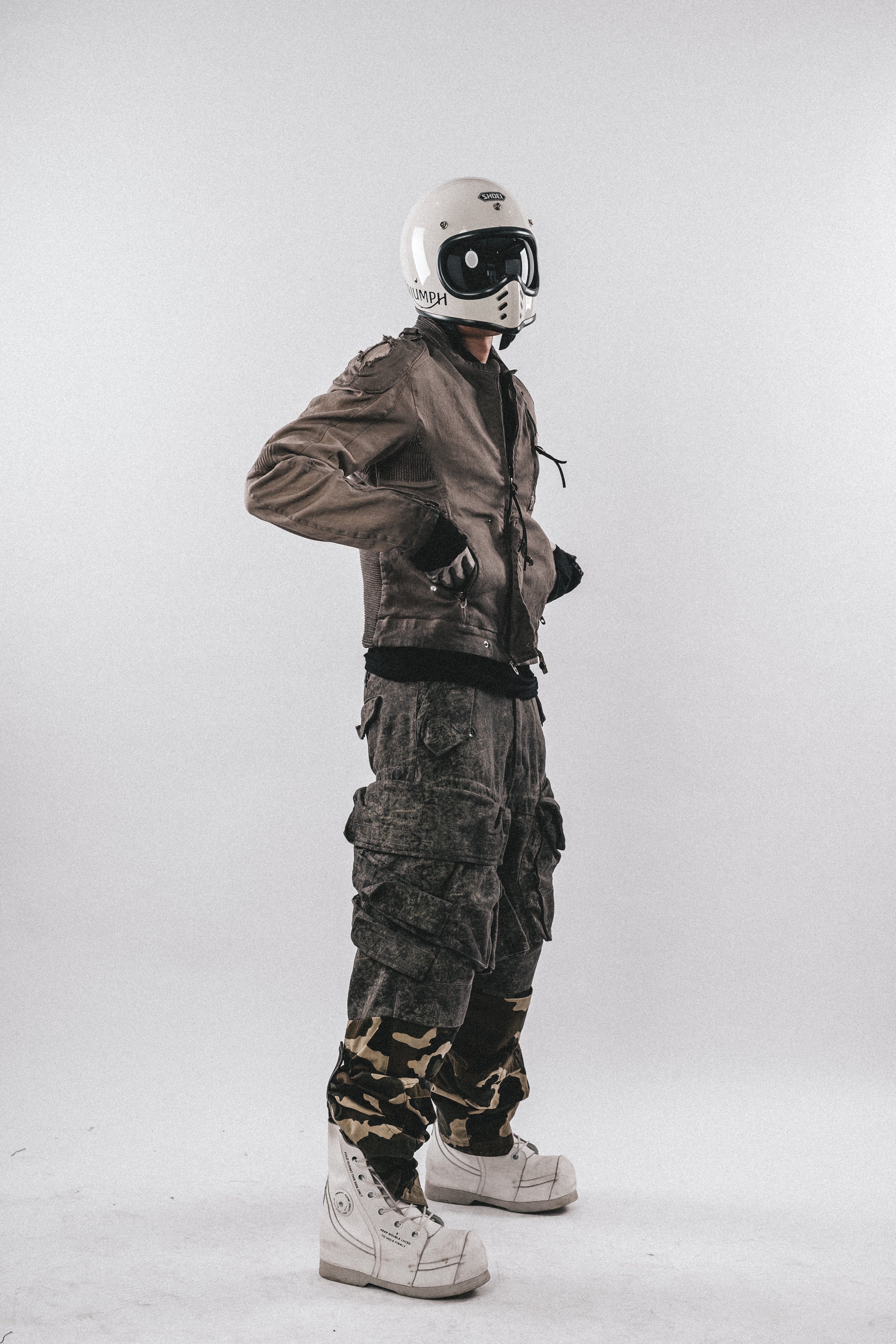 Worn Out Biker Jacket