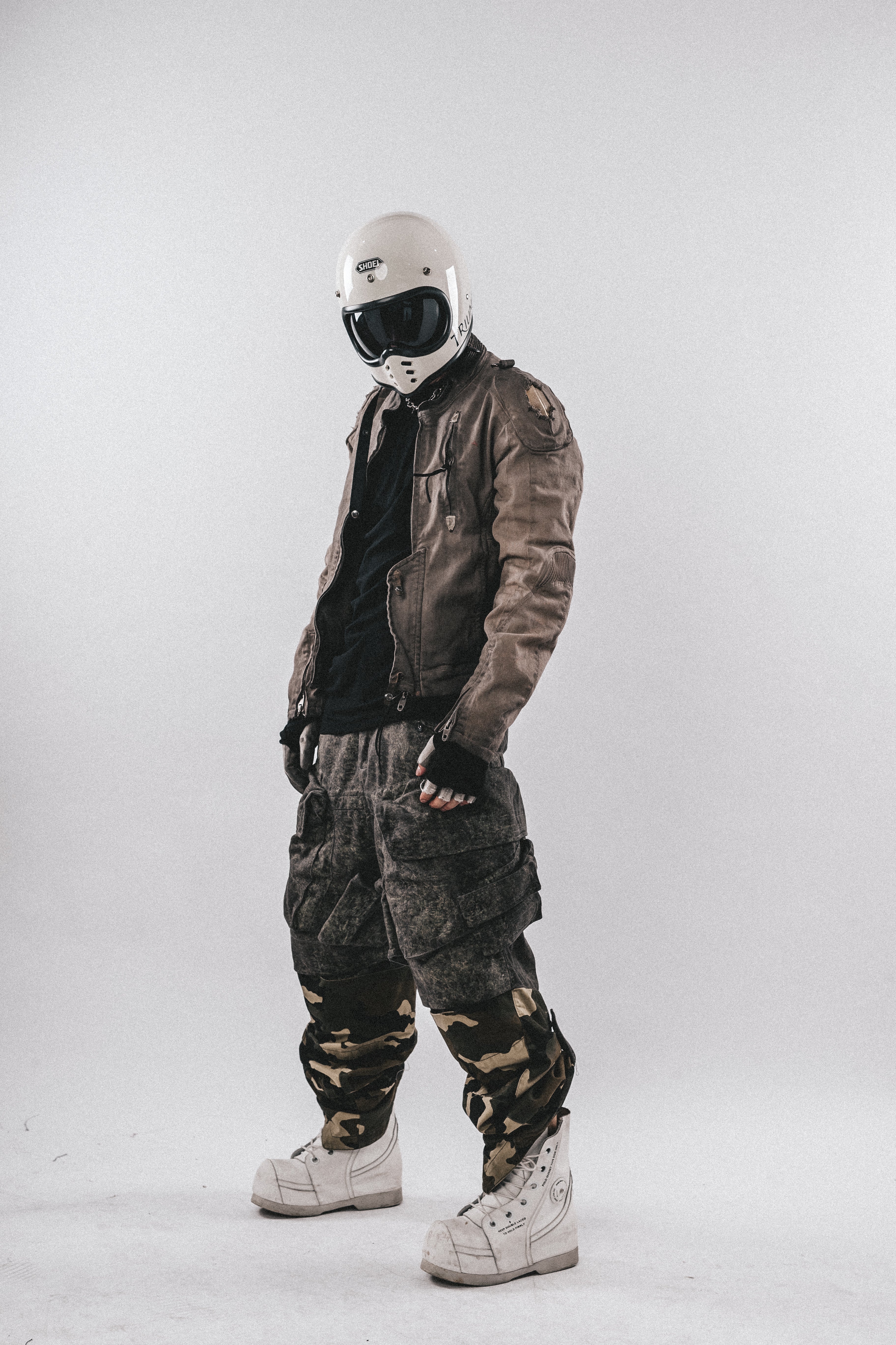 Worn Out Biker Jacket