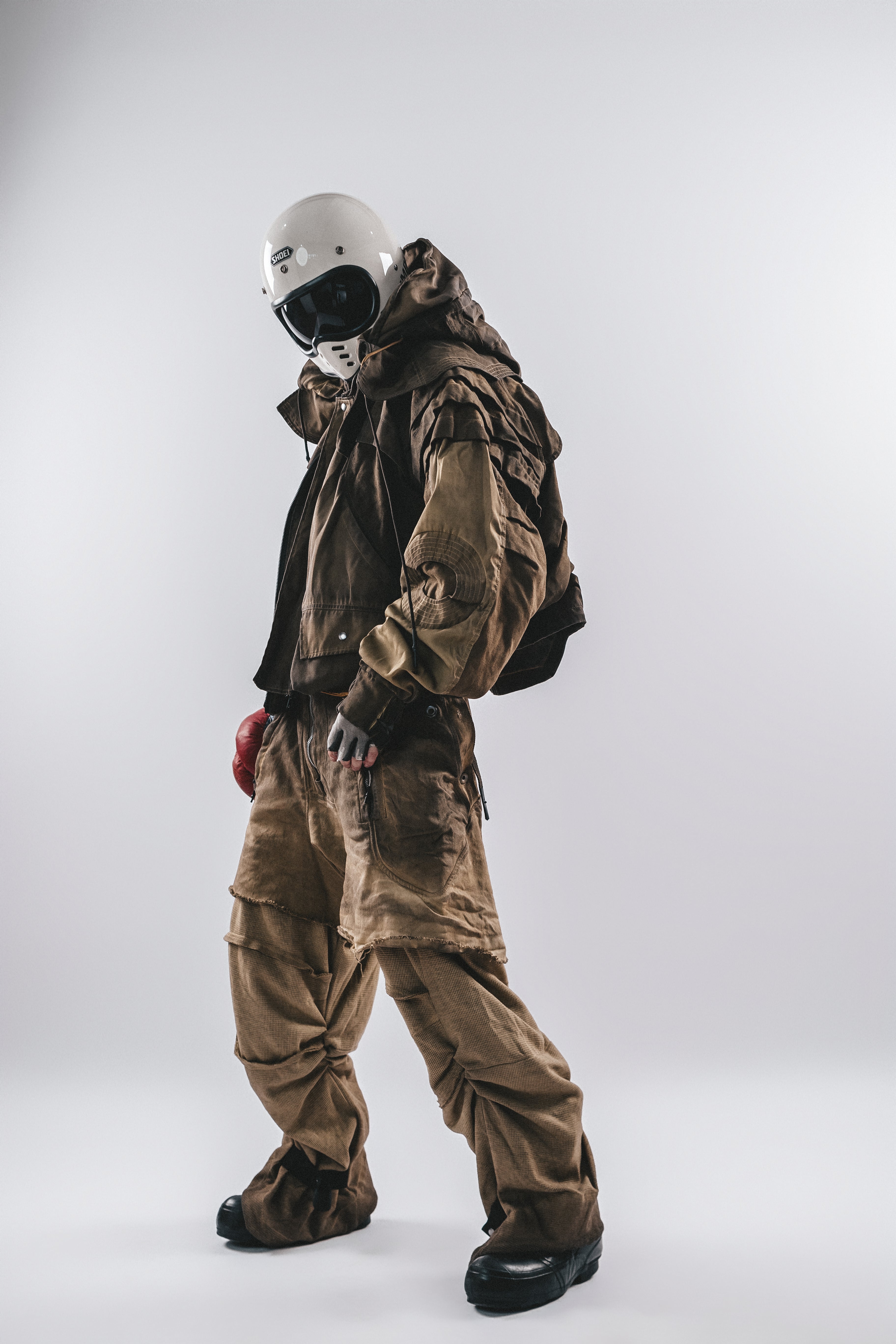 DARKCORE DIRTWASH SPLIT LAYER PANTS