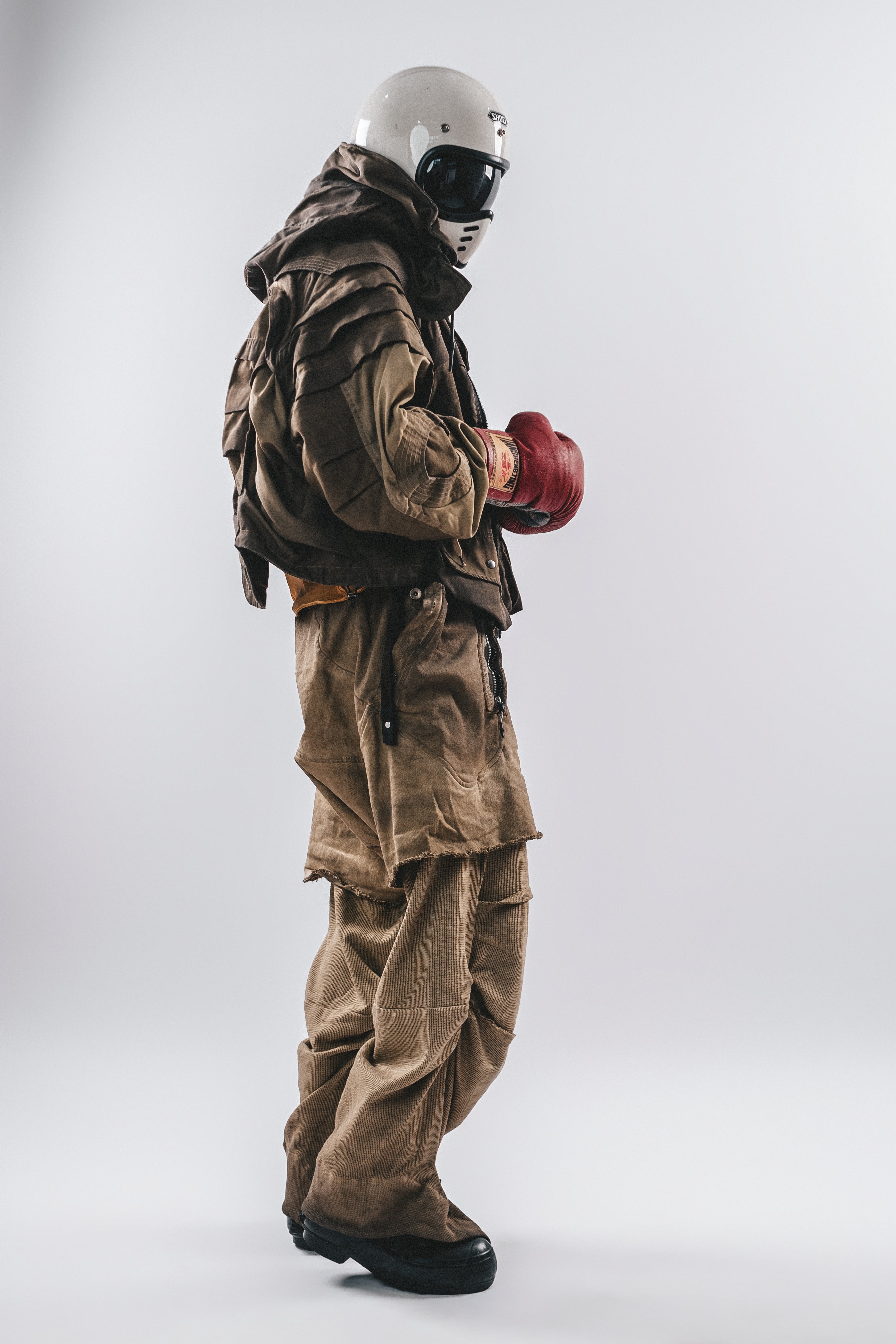 DARKCORE DIRTWASH SPLIT LAYER PANTS