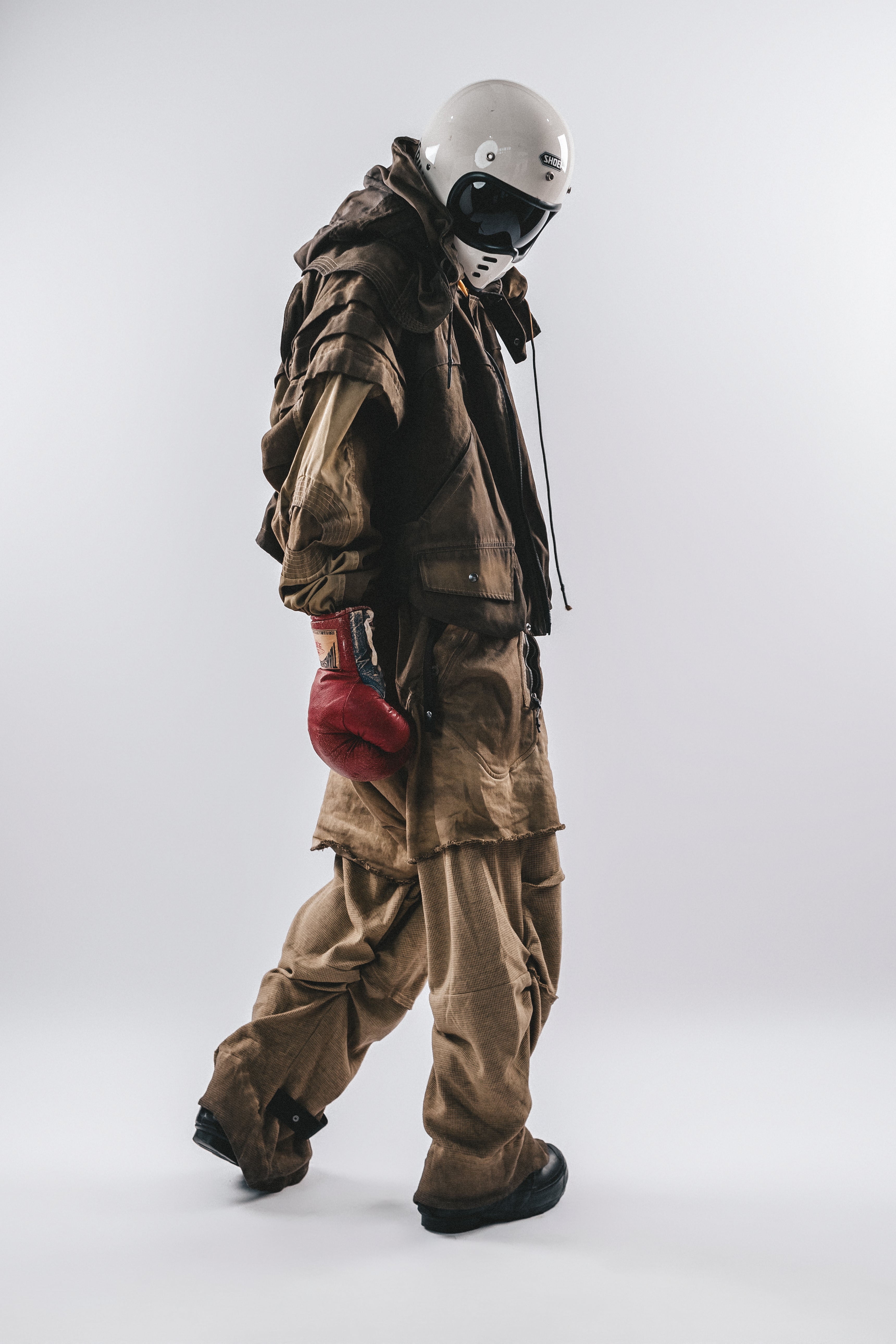 DARKCORE DIRTWASH SPLIT LAYER PANTS