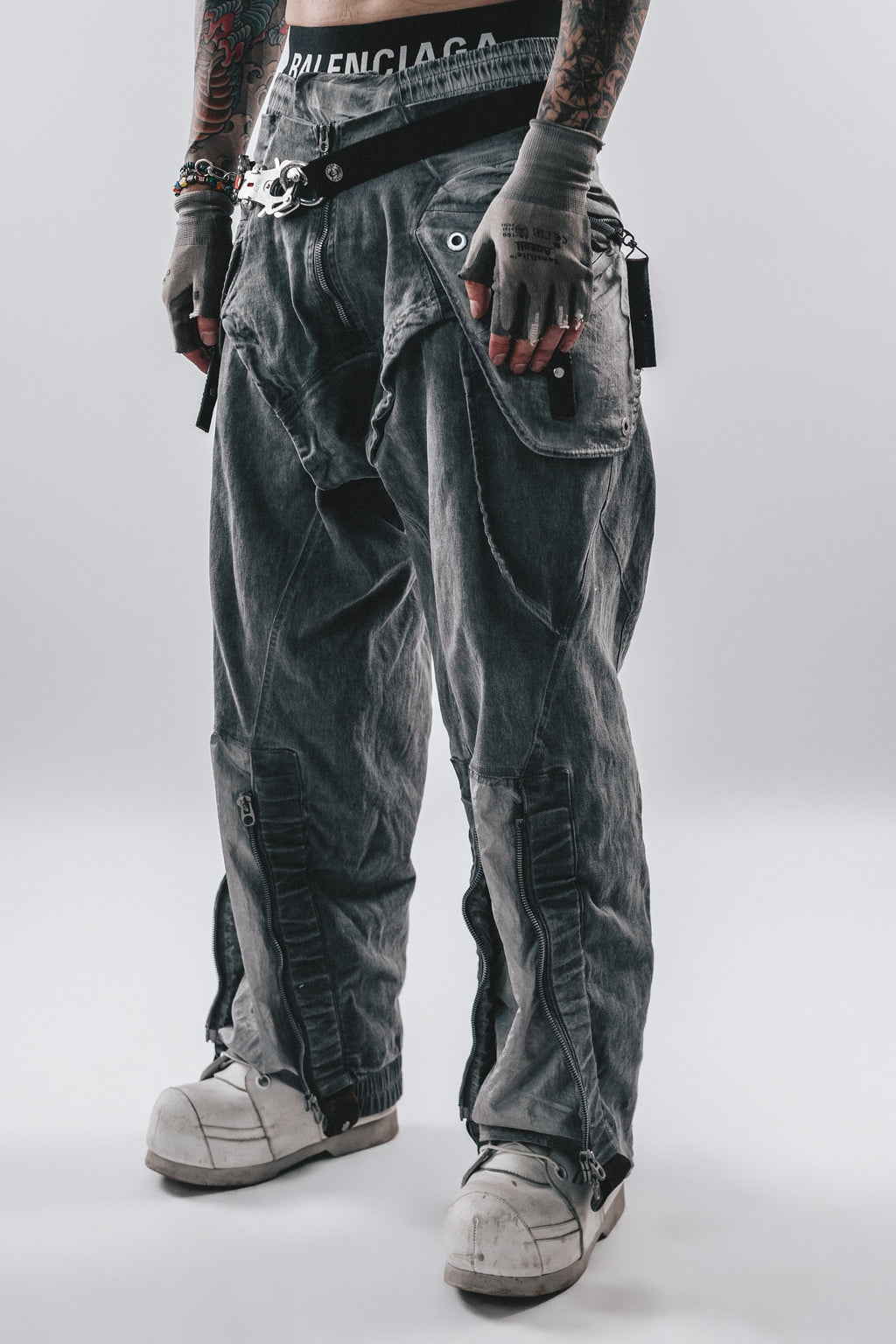 DARKCORE RUIN WIDEFIELD UTILITY PANTS