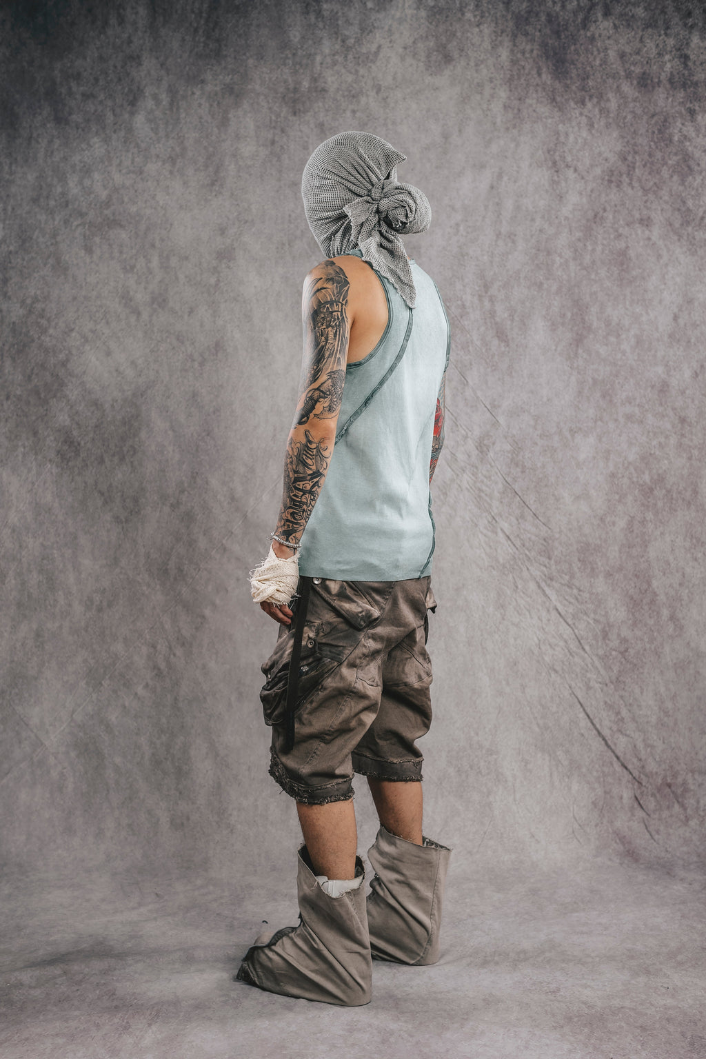 Haut sans manches exosquelette