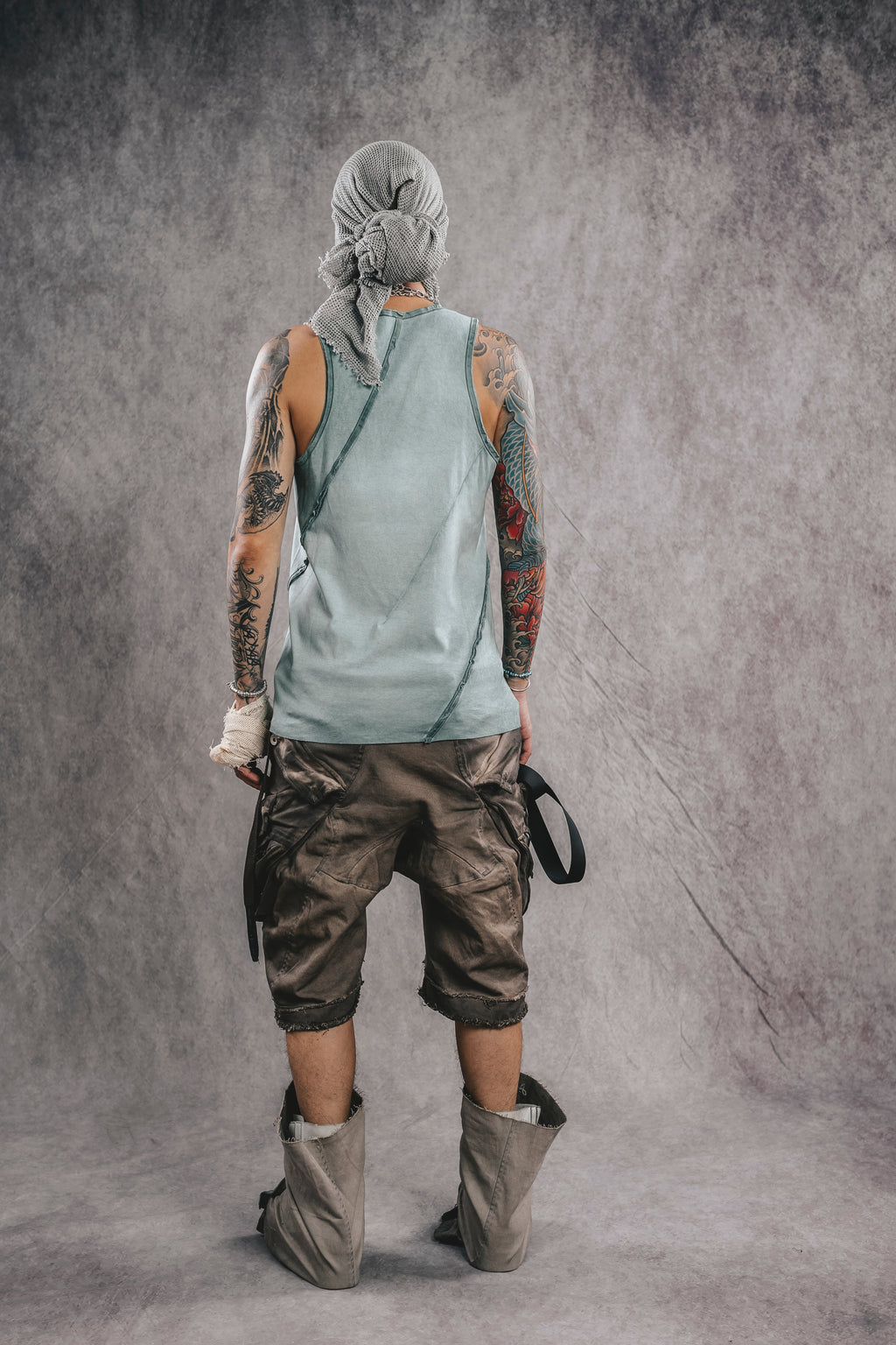 Haut sans manches exosquelette