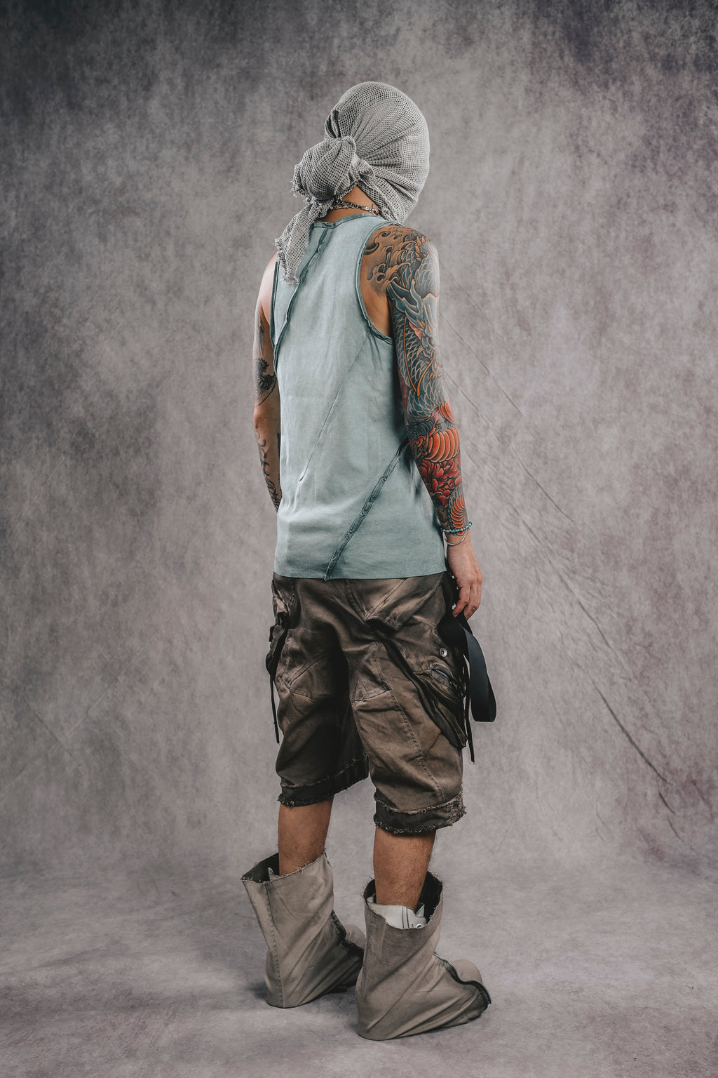 Haut sans manches exosquelette