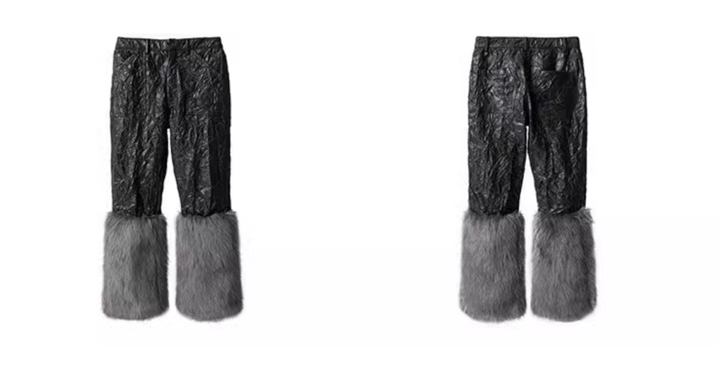 22SS Nightshade Ensemble: Vulpine Drape Bottoms